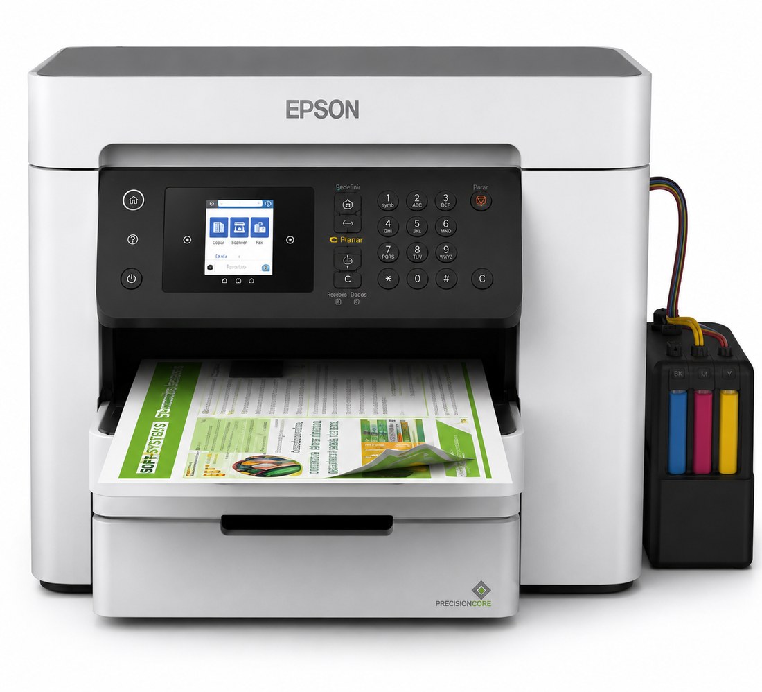 Impressora com sistema Bulk Ink instalado